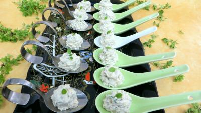 Pour débutants : Cuillères au fromage blanc