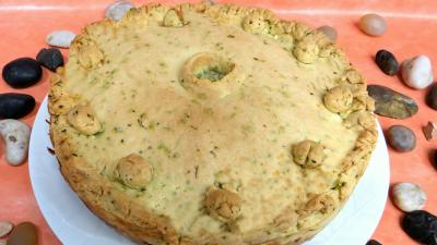 Légumes : Tourte aux poireaux