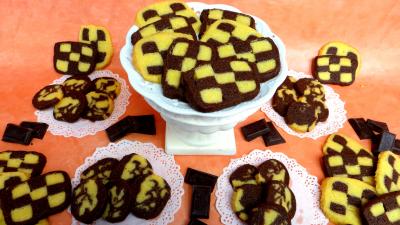 Les grands classiques : Biscuits damiers