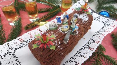 Les grands classiques : Bûche de Noël aux marrons