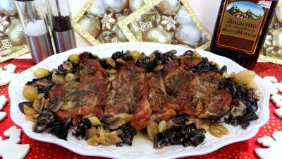 Nouvel an : Plat de côte de veau à l'amaretto