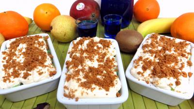 Image : recette Fruits en salade au mascarpone