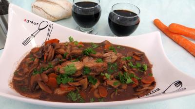 Les grands classiques : Plat de lotte au vin rouge