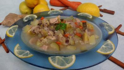 Cuisine diététique : Soupe au citron