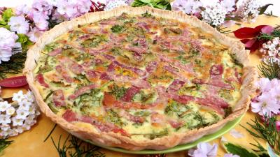 oignon : Clafoutis aux broutes