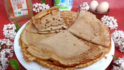 Image : recette Crêpes à la farine de châtaigne façon Corse