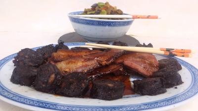 Recettes sans oeufs : Lard fumé caramélisé