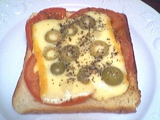 Cuisine diététique : Assiette de tartine à l'italienne