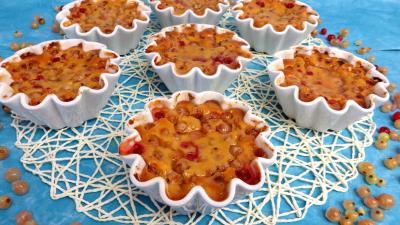 Desserts : Timbales de groseilles
