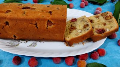 robot ménager : Cake aux cerises