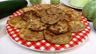 Recettes rapides : Courgettes panées