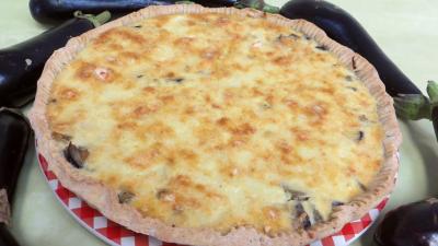 Cuisine diététique : Clafoutis aux aubergines