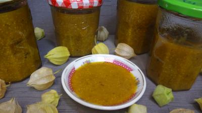 Cuisine diététique : Coupelle de compote de physalis à la stévia