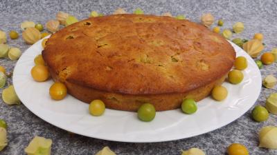 Desserts : Gâteau aux physalis