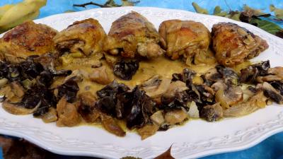 Les grands classiques : Poulet à la crème