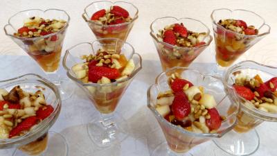 Recettes sans sel : Salade de fruits champenoise