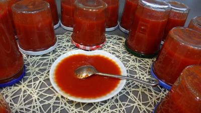 sauce pour pâtes : Coupelle de sauce tomate arrabiata fine