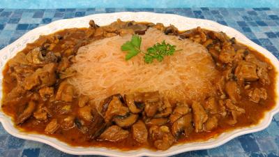 Viandes : Plat d'agneau au curry