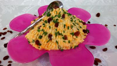 Pains & pâtes : Plat de purée de carottes aux oignons