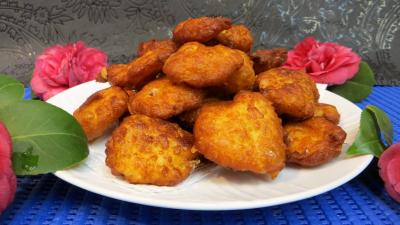 Amande effilée : Beignets au fromage au Comté