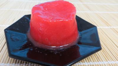 La cuisine des grand-mères : Coupelle de sorbet aux framboises et aux fraises