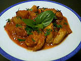 Escalope de veau-tomates