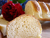 baguette : Tranche de baguette viennoise au poolish
