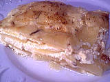 Fromages : Assiette de gratin de pommes de terre au morbier