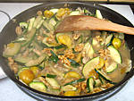 Courgettes aux champignons en quiche - 12.4