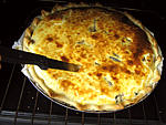 Courgettes aux champignons en quiche - 19.1