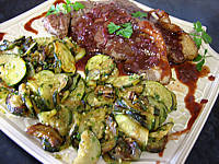 Sauces : Plat de contre-filet et sa sauce marchand de vin