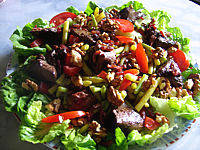 Recette Foies de volaille en salade