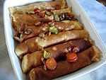 Crêpes roulées au jambon et aux cèpes - 14.1
