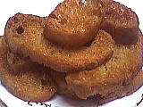 Recette Croûtons grillés à l'ail