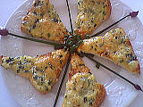 canapés au saint Marcellin