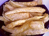 frites : Assiette de frites
