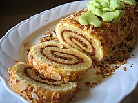 Recette Gâteau roulé à la confiture