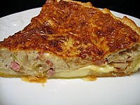 Recette Part de croustade aux noisettes