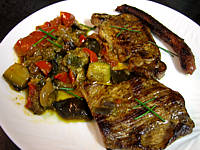Recette Assiette de grillades au barbecue