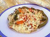Au micro-ondes : Assiette de gratin d'aubergines minceur