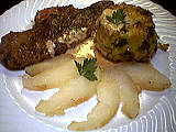 Image : recette Foie de veau aux poires
