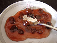 Image : recette Confit de vin rosé aux raisins secs
