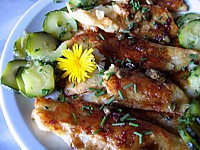 Recette Filets de merlan aux câpres et courgettes