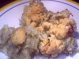 Crumble de courgettes