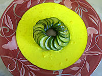 curcuma : Assiette de courgettes au cumin et pastis