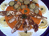 Image : recette Filets de sole aux légumes poêlés