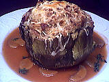 artichauts farcis à la perche