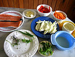 Filets de truite en papillotes - 8.1
