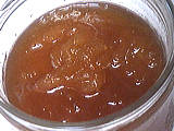 Recettes sans sel : Pot de confiture de pommes au café