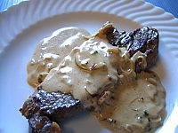 Image : recette Contre-filets à la sauce oseille et Marsala